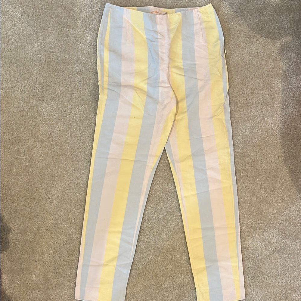 Tory Burch Multicolor Striped Pants